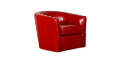 Angela Leather Swivel Chair