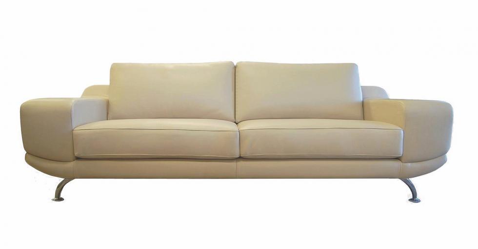 Art Novo Leather Sofa