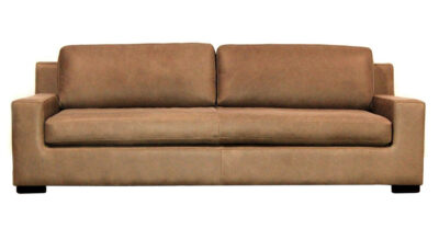 Axel Brown Leather Sofa