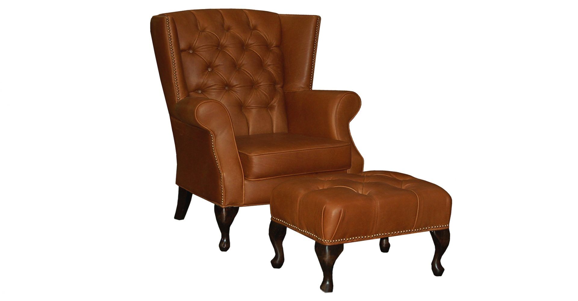Barrel Tufted Leather Chair | Raw Home Furnishings by Rawhide