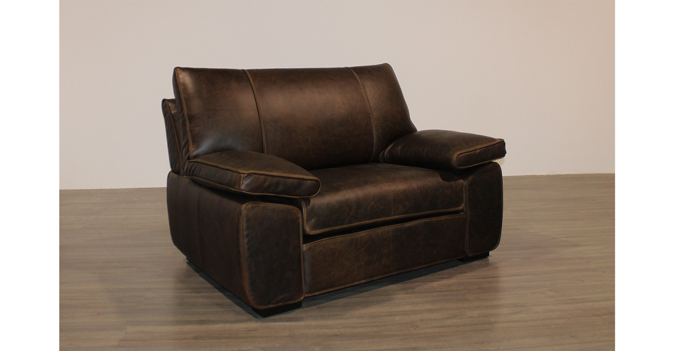 Charles Oversize Leather Chair