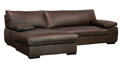 Charles Leather Sectional