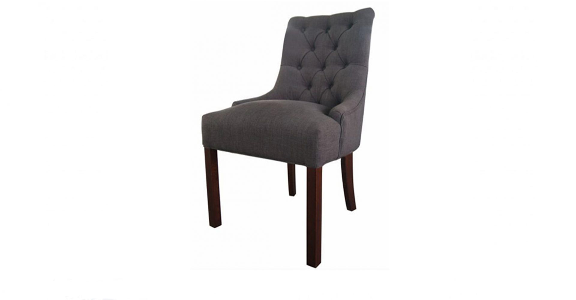 Tufted Dining Room Chair With Nailheads