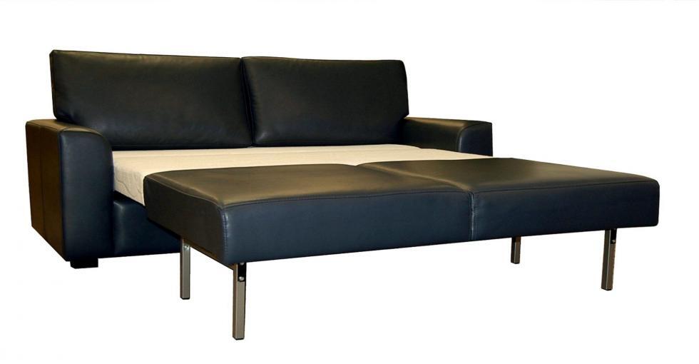 Stockholm Opened Leather Sleeper Sofa