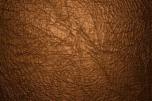 brown leather furnishing