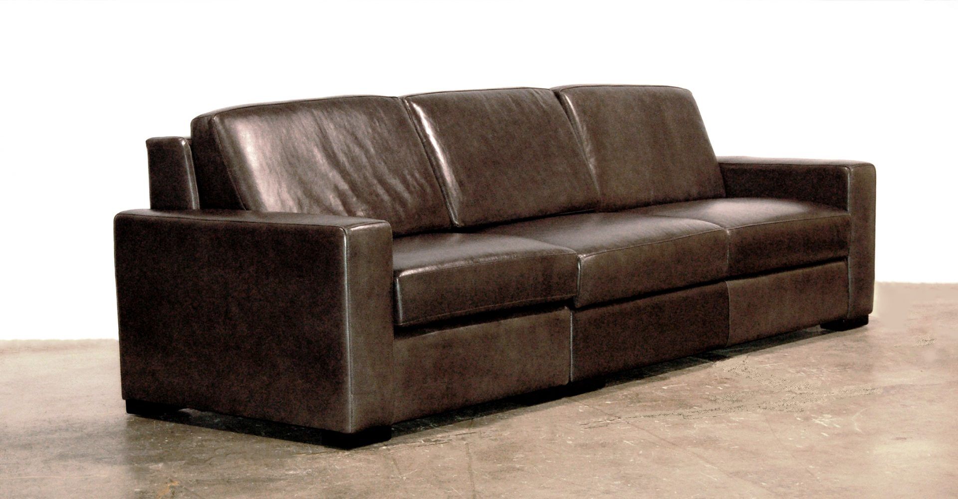 clearance leather sleeper sofa