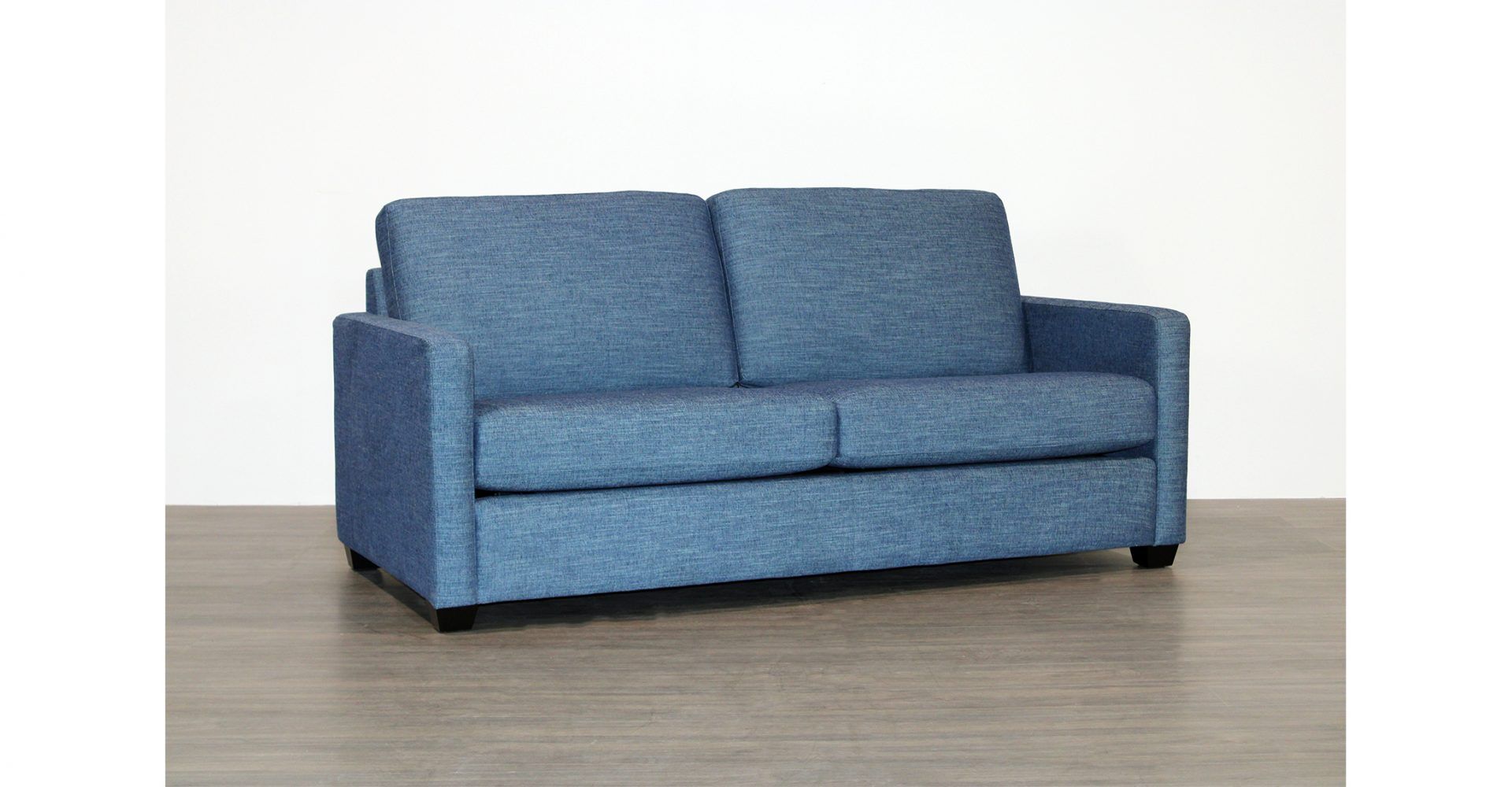 maxwell leather armless sofa