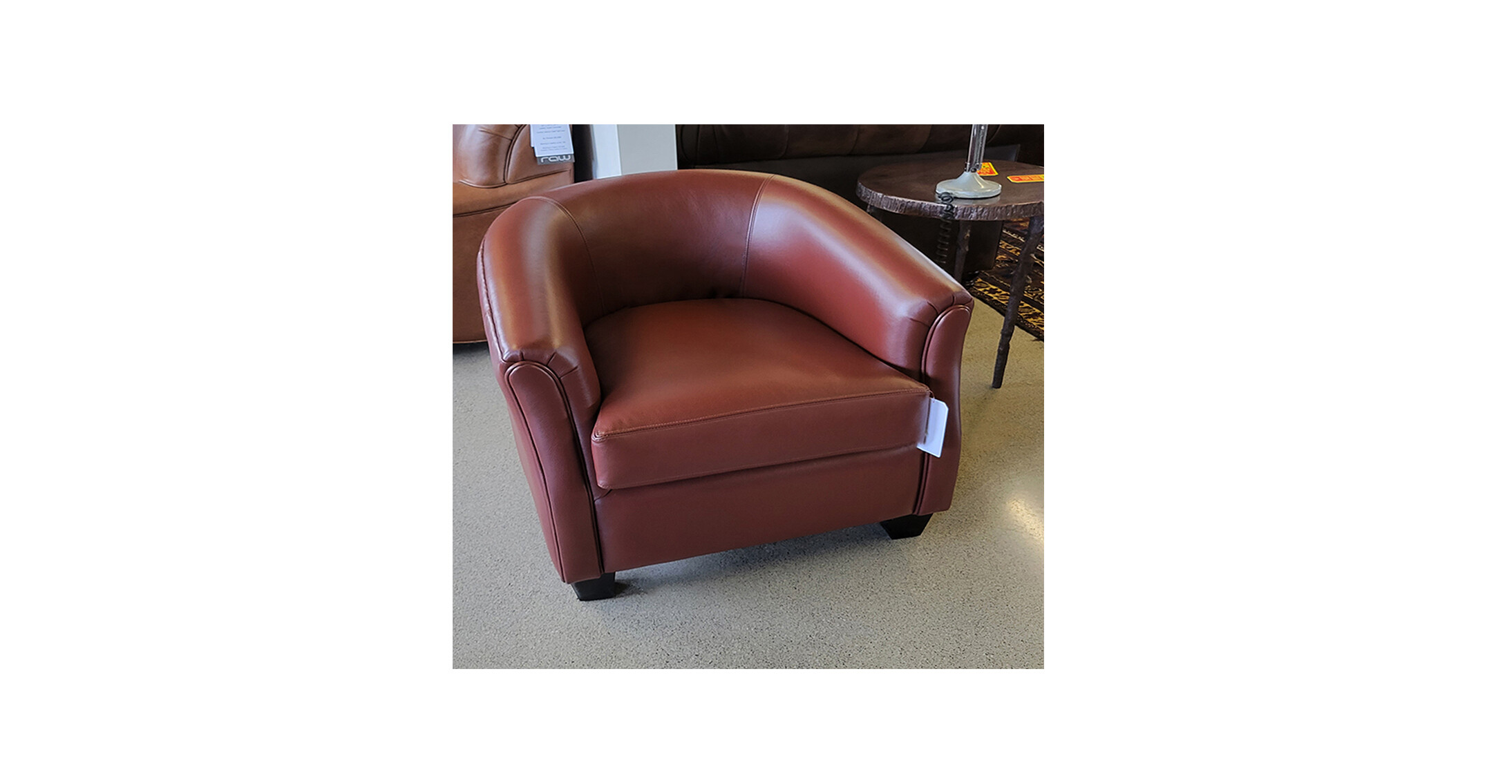 Havana Leather Chair Raw Home Furnishings by Rawhide