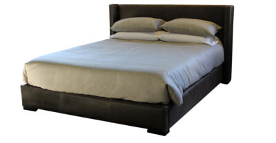 Layton Leather Bed