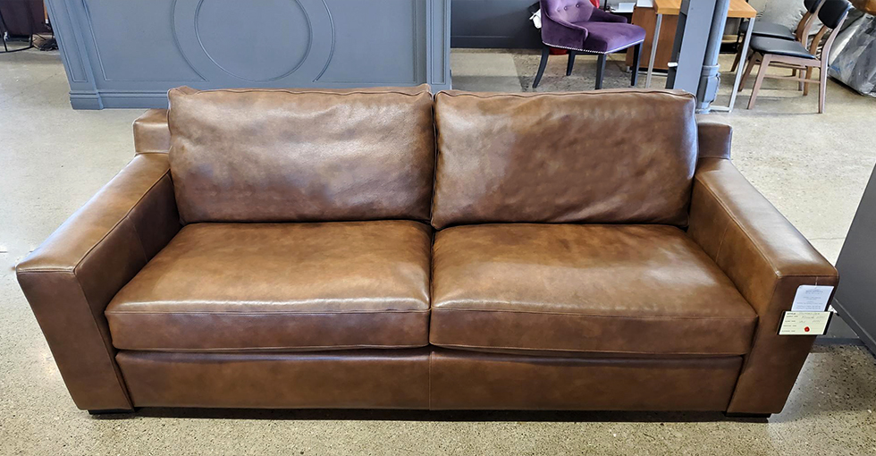 Bedford Leather Sofa Raw Home