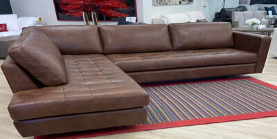 Maddox Leather Sectional
